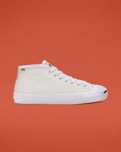 Converse CONS Classic Suede JP Pro Férfi Közép Felső Fehér | NVWOTCL-HU